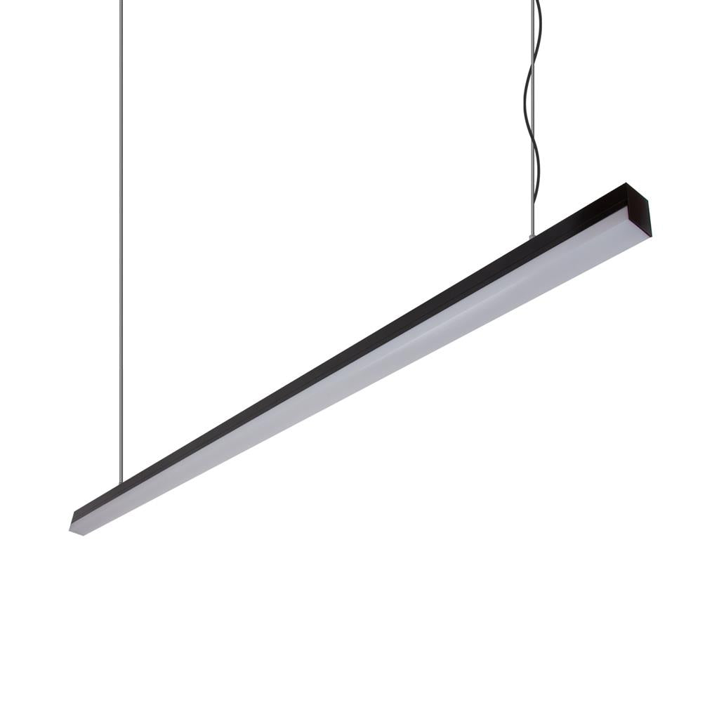 Bloc-42 31.2W 1700mm LED Pendant Black / Neutral White