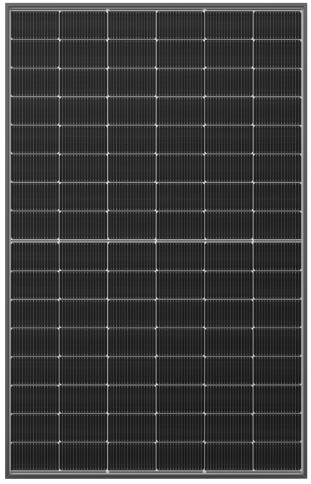 Risen RSM96-11 475W N-Type TOPCon Bifacial 96half-cells Black 30mm MC4 EVO2/PV-SY02 [RSM96-11-475BNDG (IEC 61215-2021)]