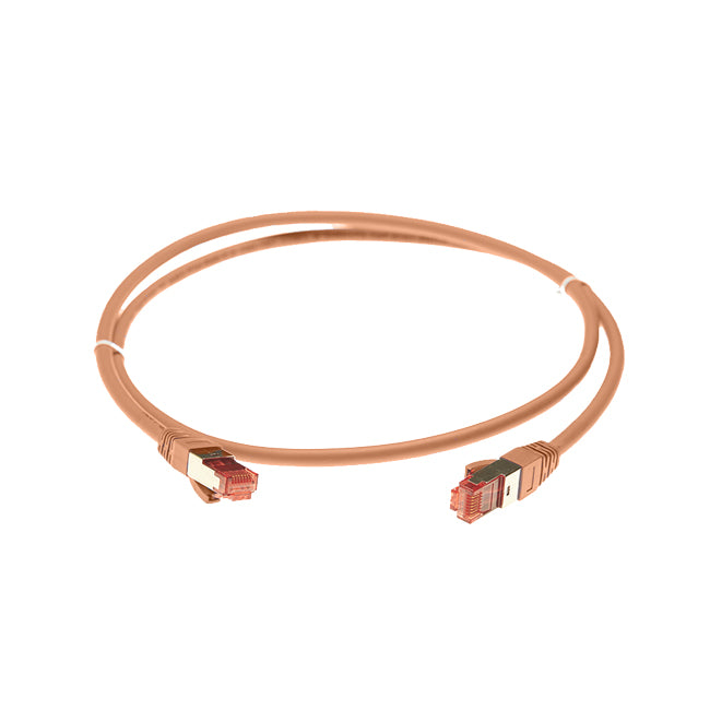 2.5m CAT6A S/FTP LSZH Ethernet Network Cable | Orange – DZ ELECTRICAL ...