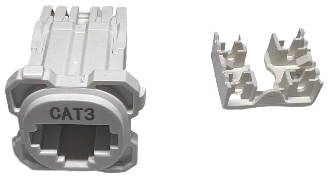 CAT3 Data Jack - 50PCS (White)