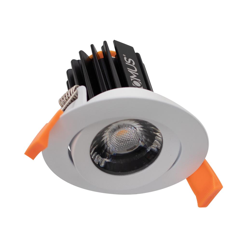 Cell 13W 75mm Dimmable Tilt LED Downlight White / 5CCT