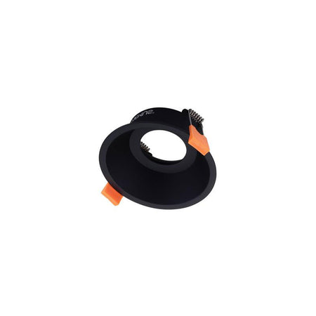 Cell Frame D90 Deep 90mm Cut-Out To Suit Cell Downlight Module Series Black