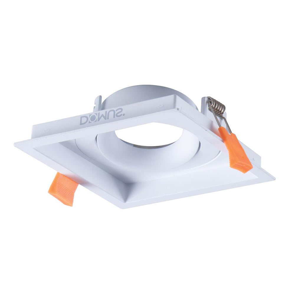 Cell Frame S1 1-Light Slotter To Suit Cell Downlight Module Series White