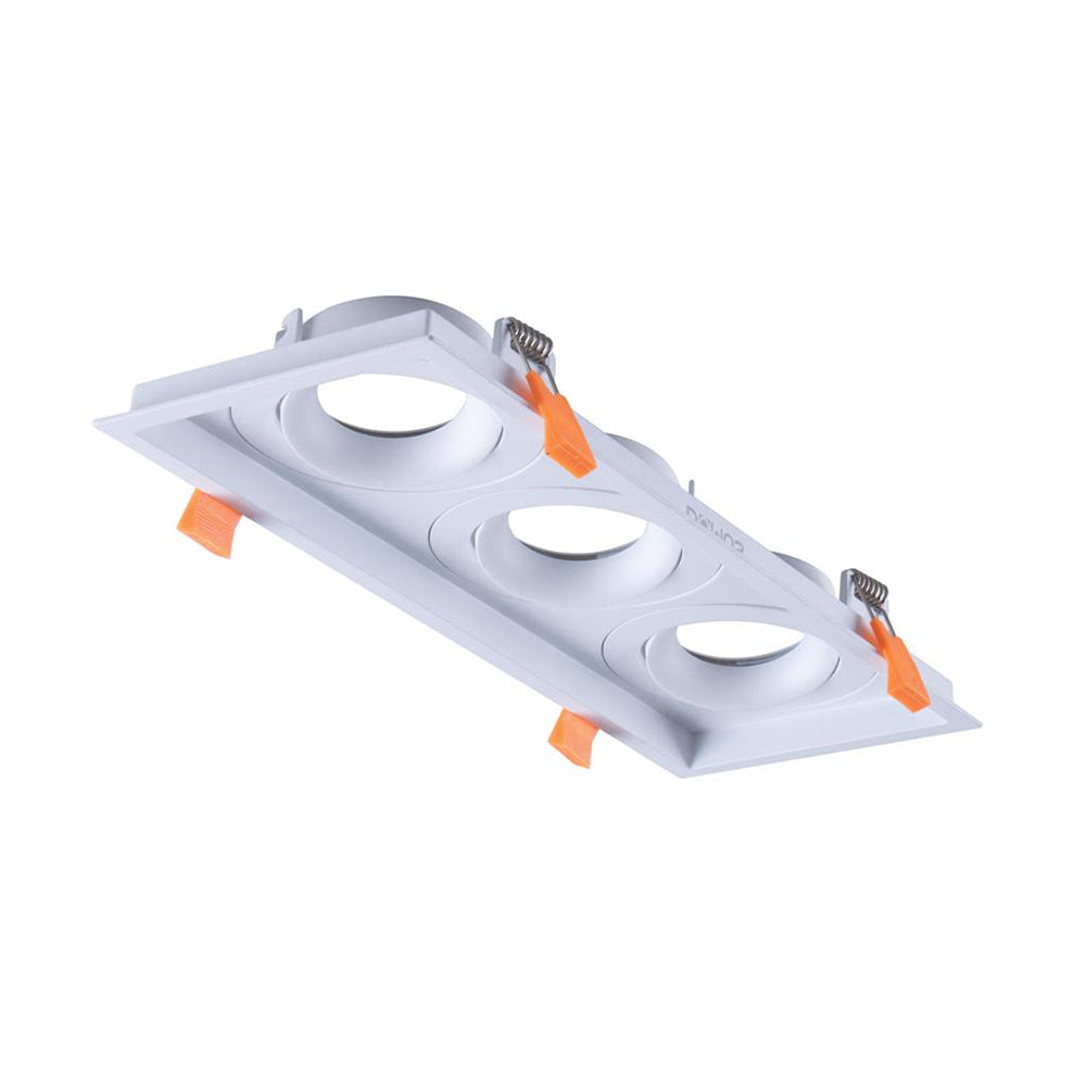 Cell Frame S3 Light Slotter To Suit Cell Downlight Module Series White
