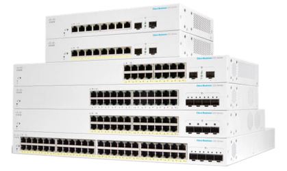 Cisco Business CBS220-8T-E-2G Smart Switch | 8 Port GE | 2x1G Small Form-Factor Pluggable (SFP)