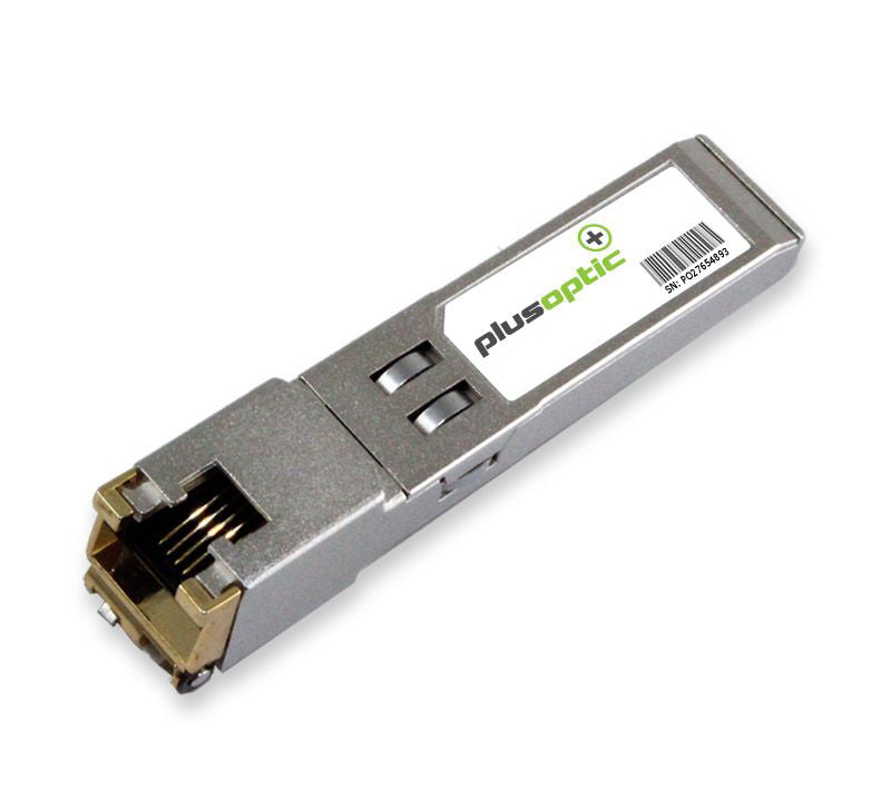PlusOptic, 100Mbps, Copper 100Base SFP, 100M Transceiver, RJ-45 Connec ...