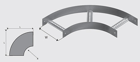 NEMA 2 Cable Ladder Bend  ***Call for Pricing***