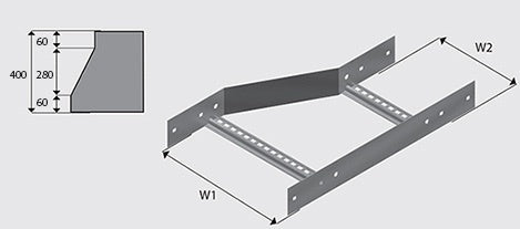 NEMA 2 Cable Ladder Right Hand Reducer ***Call for Pricing***
