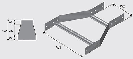 NEMA 2 Cable Ladder Straight Reducer ***Call for Pricing***