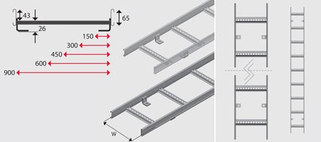 NEMA 1 Riser Cable Ladder ***Call for Pricing***