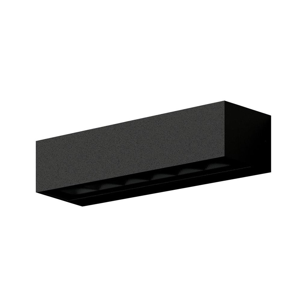Dash 8W LED Outdoor Downwards Wall Light Black / Warm White