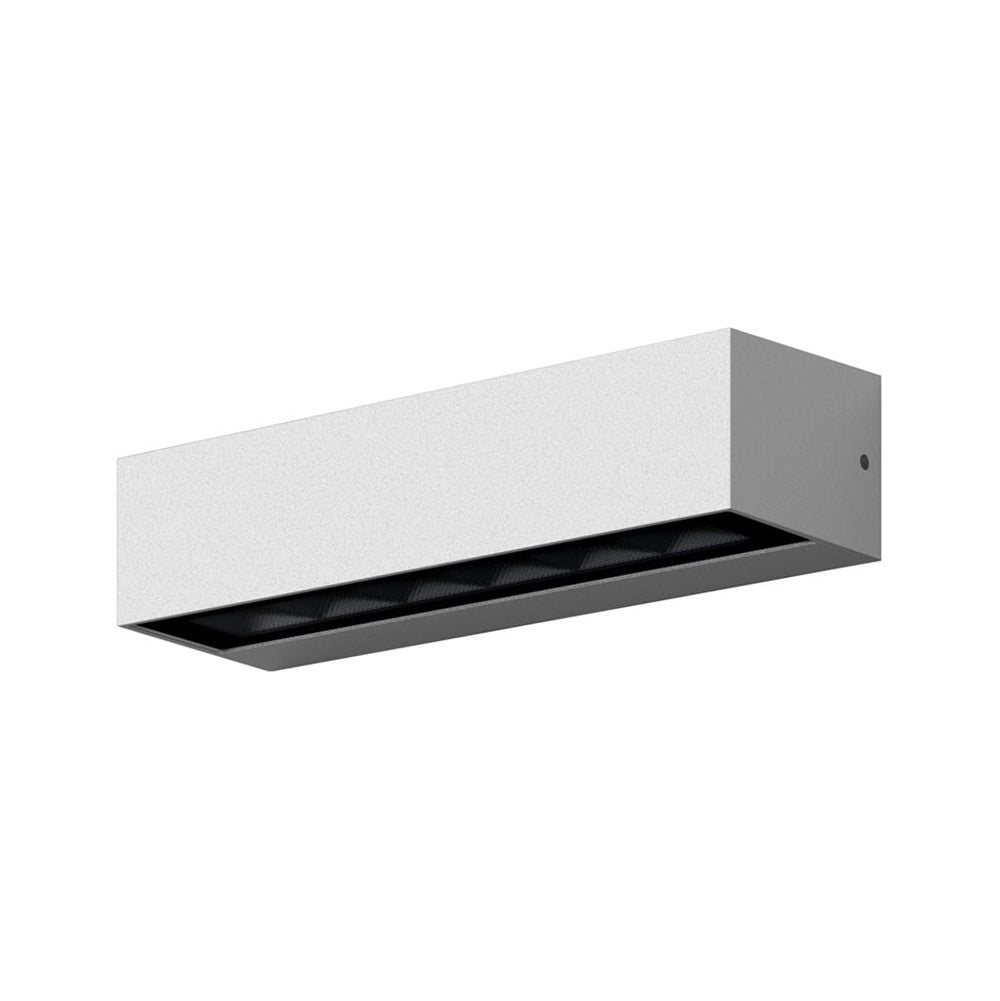 Dash 8W LED Outdoor Downwards Wall Light White / White