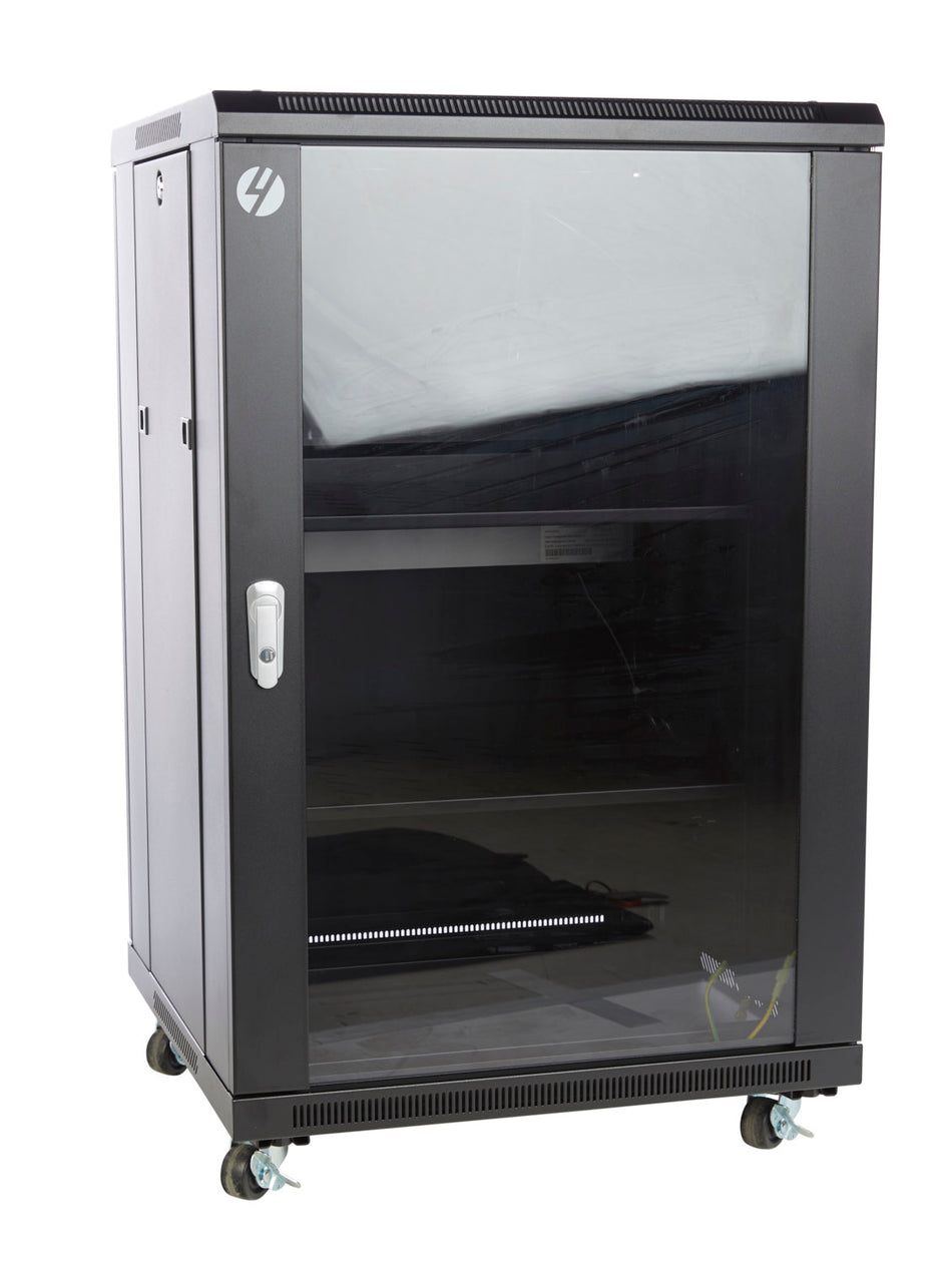 4Cabling 18RU 600mm Wide x 600mm Deep Freestanding Server Rack