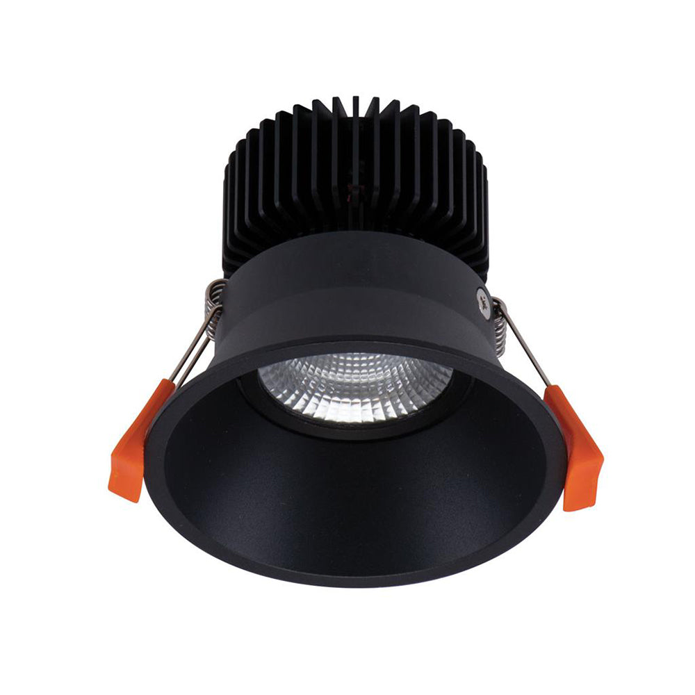 Deep-13 Deepset 13W LED Dimmable Adjustable Downlight Black / Tri-Colour
