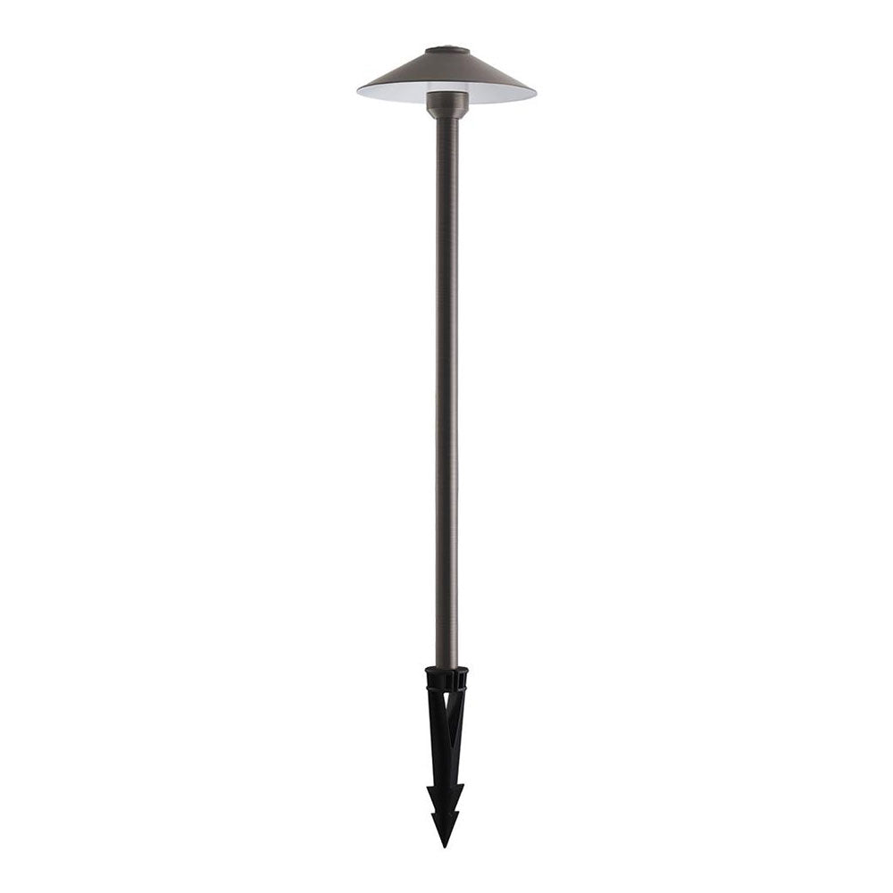 Dusk Large Head 450mm 4W LED 12V DC Path Light Bronze / Tri-Colour