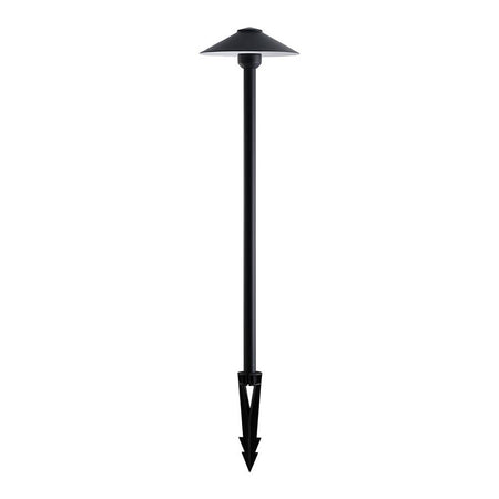 Dusk Large Head 610mm 4W LED 12V DC Path Light Black / Tri-Colour