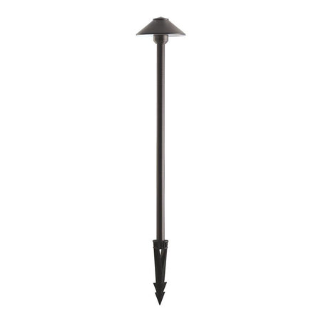 Dusk Medium Head 610mm 4W LED 12V DC Path Light Bronze / Tri-Colour