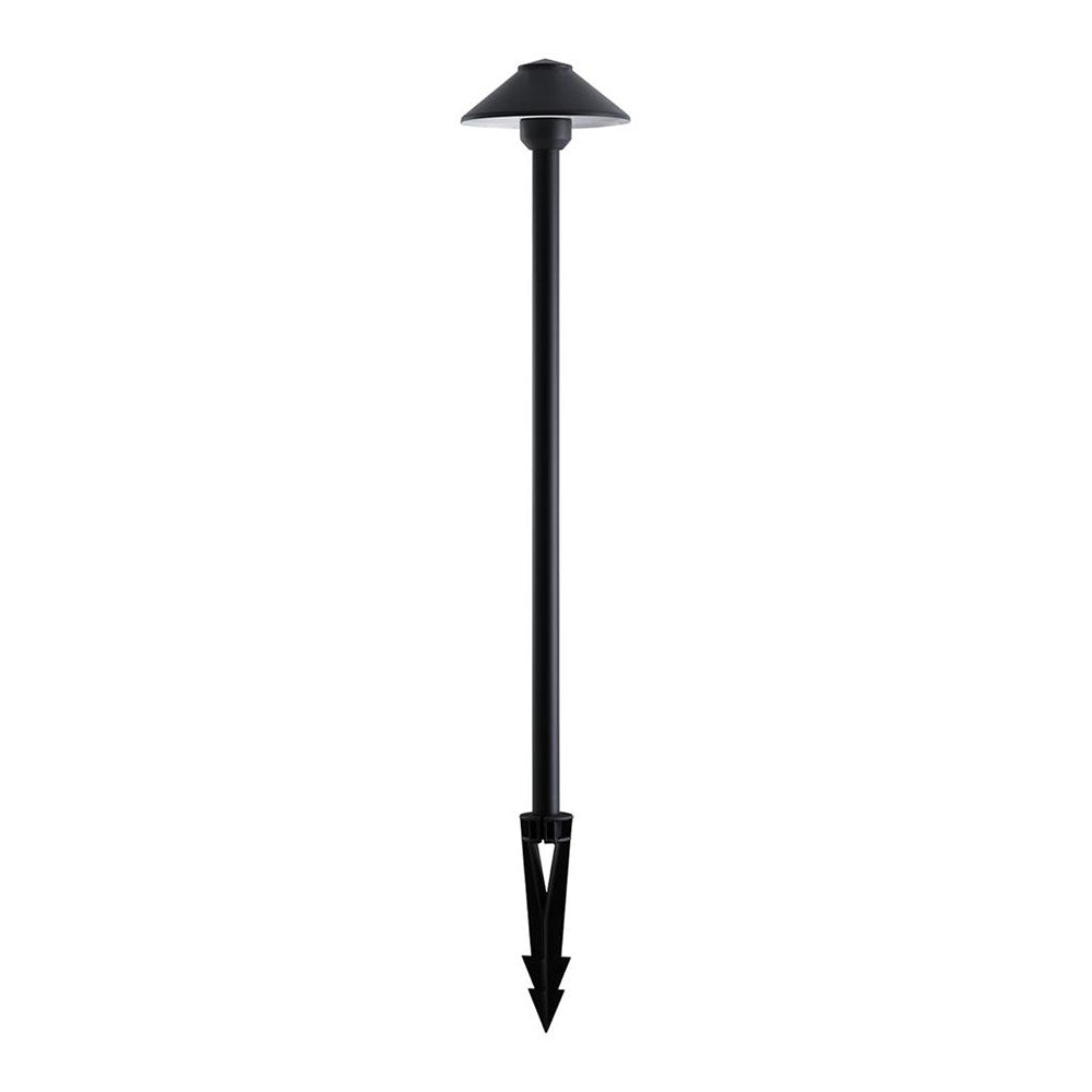 Dusk Medium Head 450mm 4W LED 12V DC Path Light Black / Tri-Colour