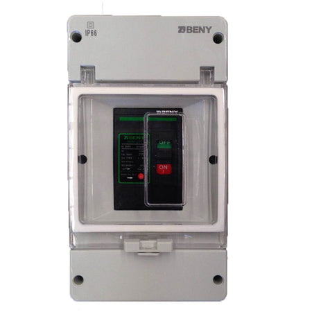ZJBeny Battery DC Breaker 500V/125A w/2P enclosure (BDM-125)