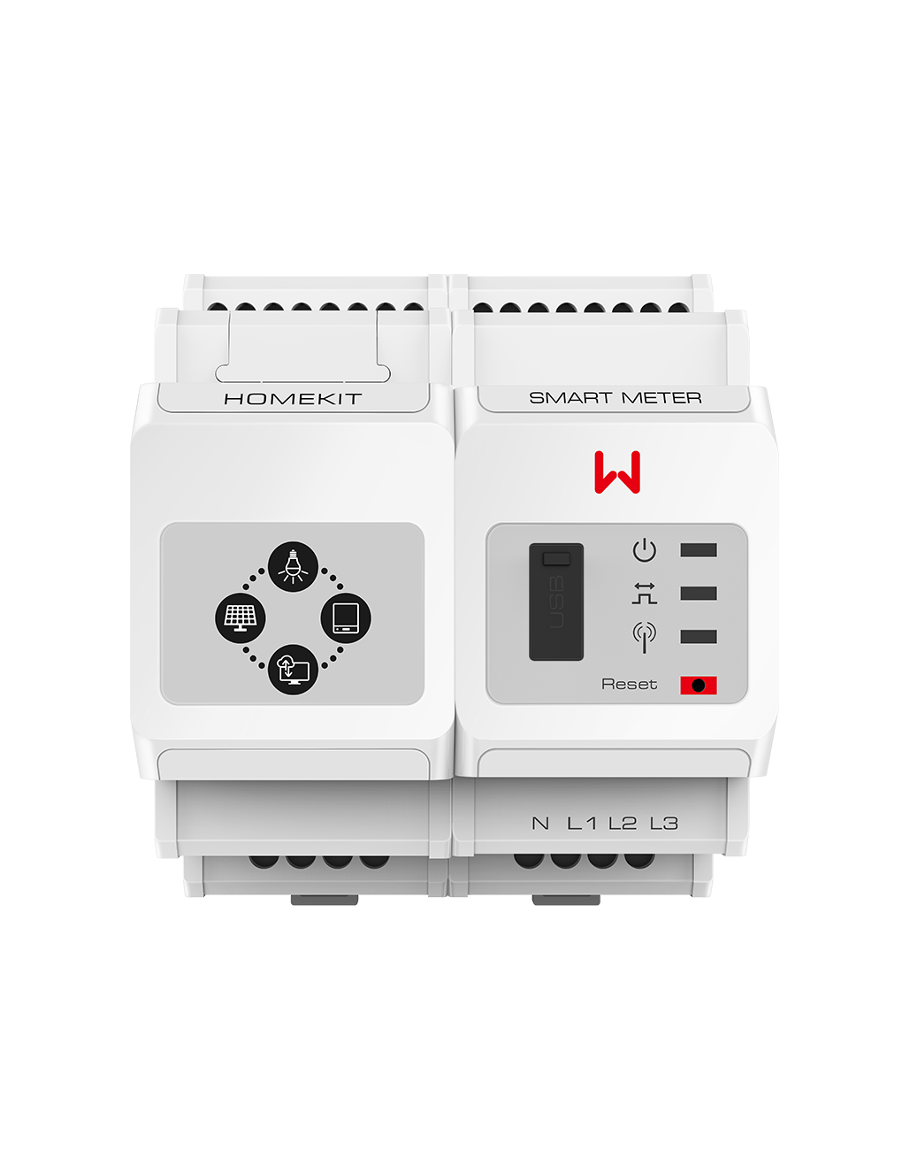 GoodWe Homekit 3000 three-phase meter RS485 3 x 120A CTs, Consumption Monitoring & Export (GW-HK3000)