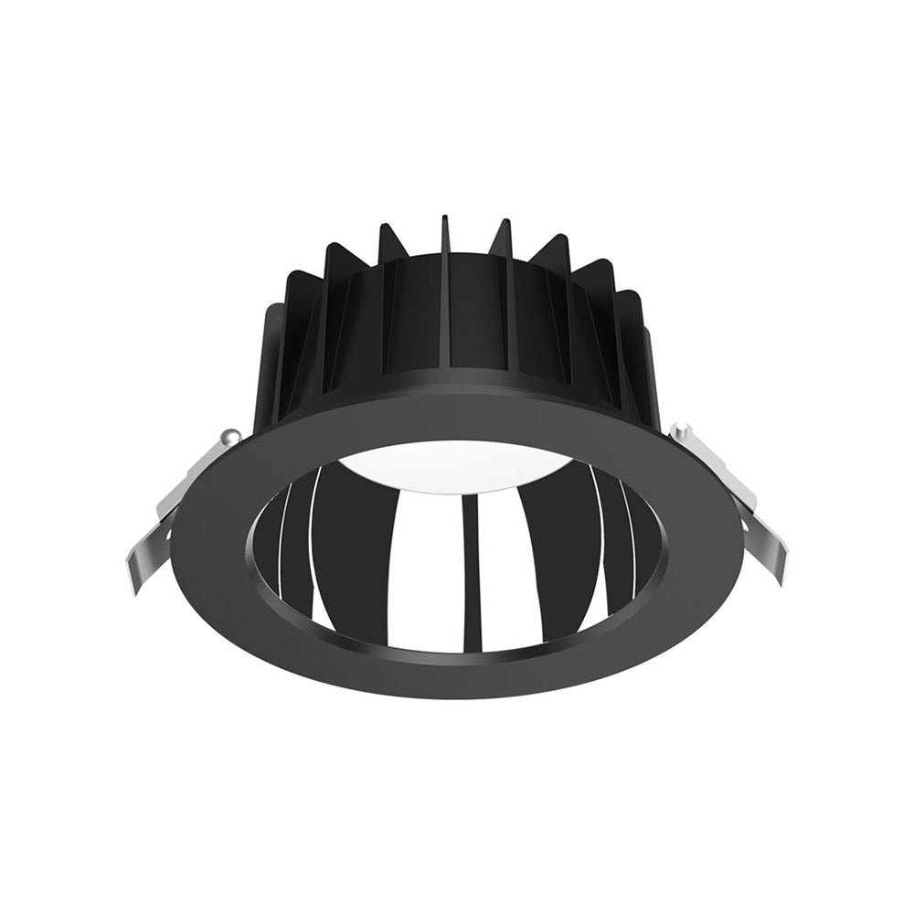 Expo 25W LED Low Glare Dali Dimmable Downlight Black / Tri Colour