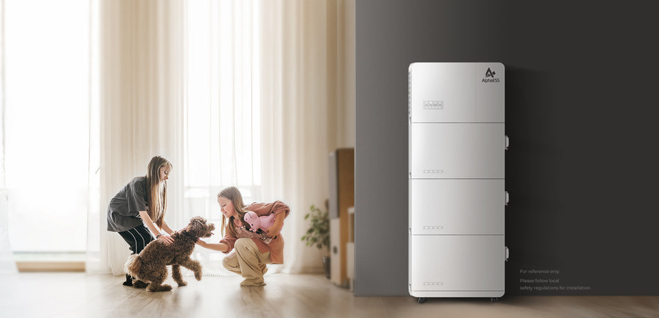 AlphaESS Smile M5-B 5kW Single Phase AC-Coupled Inverter Compatible with 5kWh/ 13.99kWh Battery Module w/2CTs