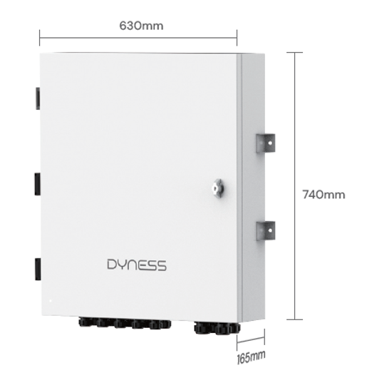 Solis Dyness Combiner box, DCB-5-125-LV (5in 2 out) - Apply to Powerbox Pro in Parrallel