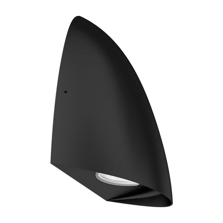 Finn-8 Fin Shape Dimmable 8W LED Exterior Wall Light Black / Tri-Colour IP65