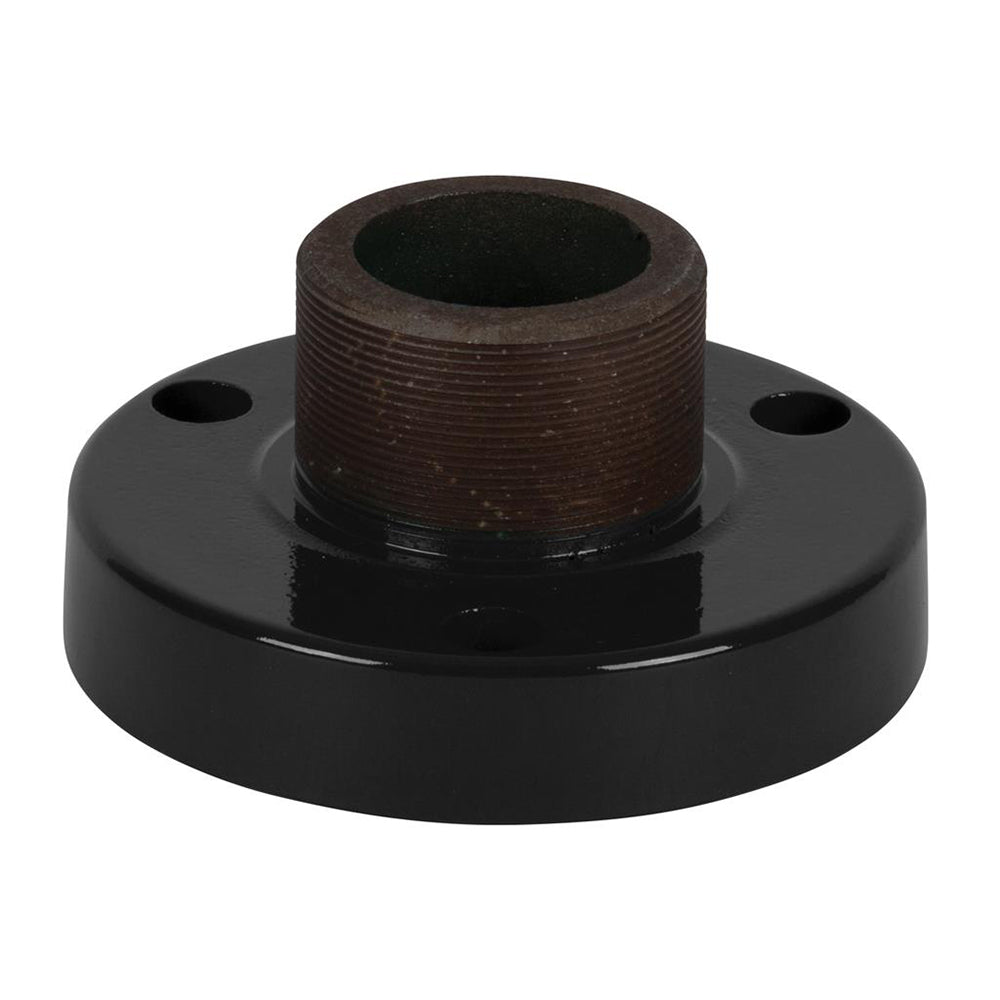 Post Top Thread Adaptor To Suit Traditional Coachlight Range Black