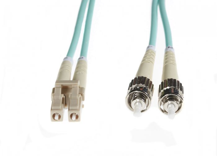 5m LC-ST OM4 Multimode Backwards compatible with OM3 Fibre Optic Duple ...