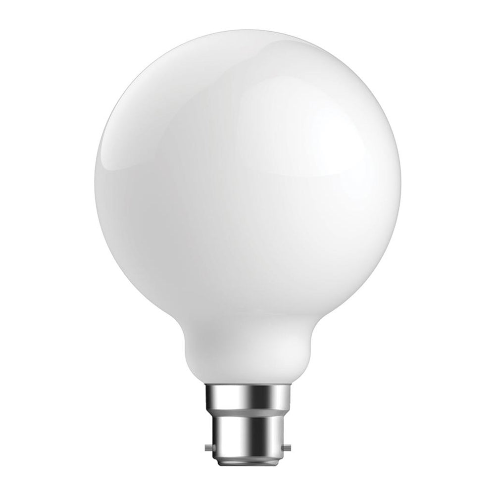 Filament Frosted G95 7.5W B22 Dimmable LED Globe / Warm White