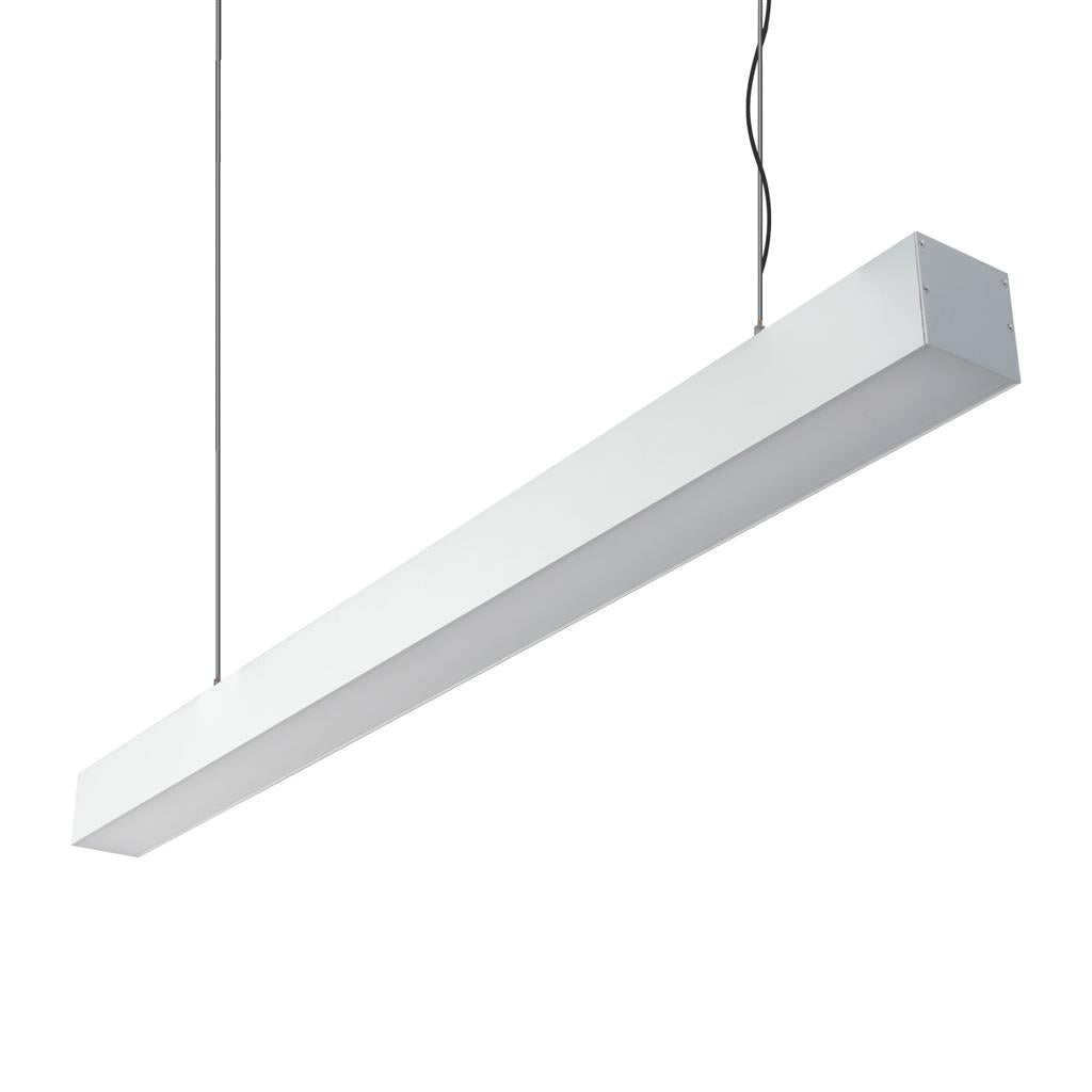 Max-75 17.3W 1000mm Linear LED Pendant Aluminium / Neutral White