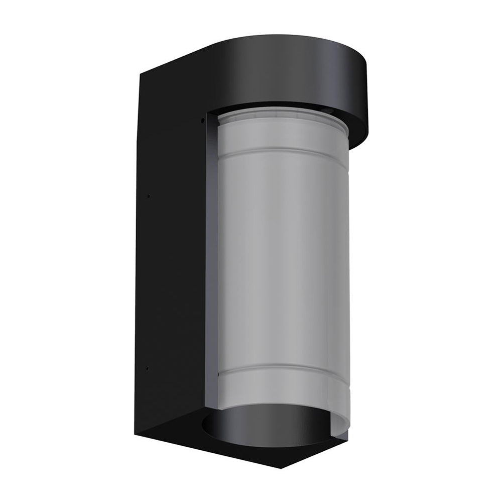 Miley-10 Modern 10W LED Exterior Wall Light IP65 Black / Tri-Colour
