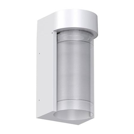 Miley-10 Modern 10W LED Exterior Wall Light IP65 White / Tri-Colour