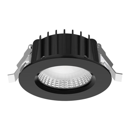 Neo-Pro 13W Dali Dimmable Recessed LED Downlight Black / Tri-Colour IP65