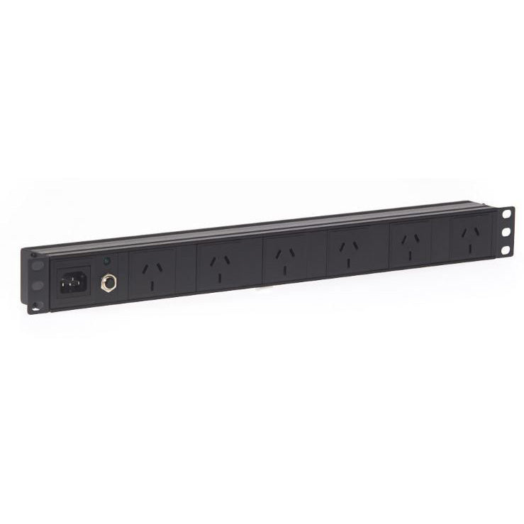 1RU 6 Way GPO Rack Mount PDU Power Rail – DZ ELECTRICAL PRODUCTS