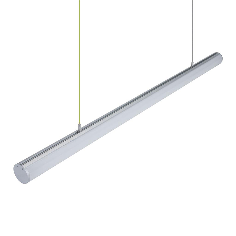Pipe-60 21W LED Linear Pendant 1.2M Anodized Aluminium / Neutral White