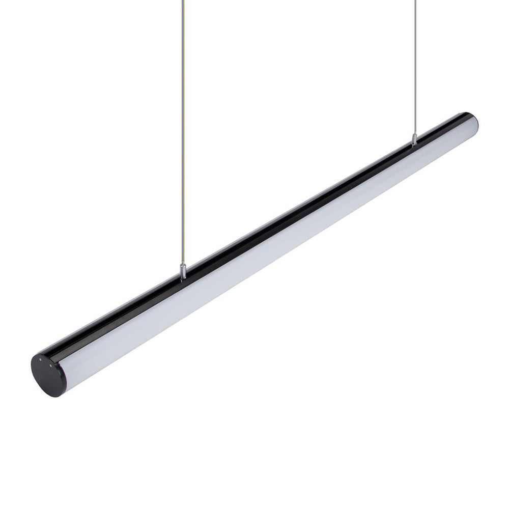 Pipe-60 21W LED Linear Pendant 1.2M Black / Warm White