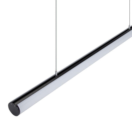 Pipe-60 31W LED Linear Pendant 1.7M Black / Daylight