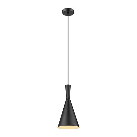 Ruby 185mm 1 Light Pendant Black