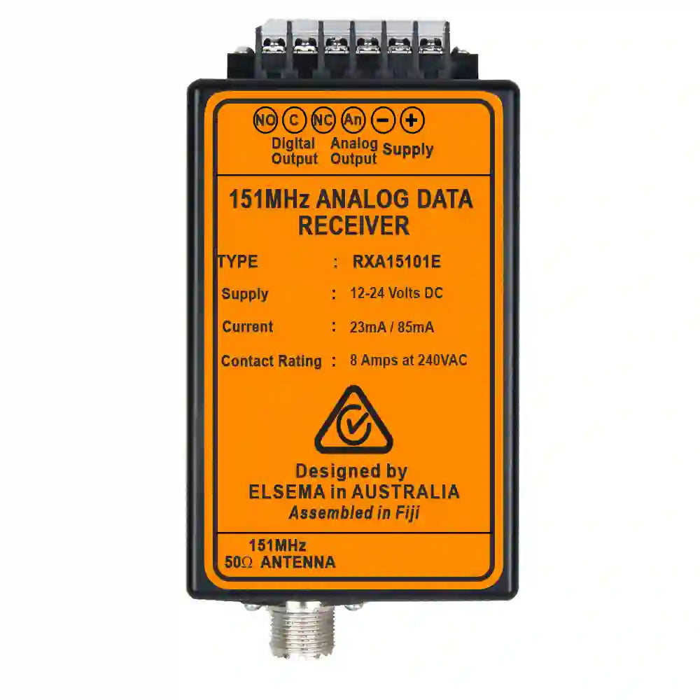 Receiver with case, 1 Channel Analog Output, Supply 11-28 VDC