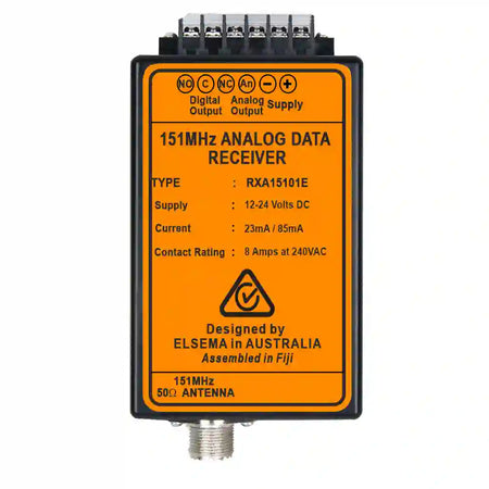 Receiver with case, 1 Channel Analog Output, Supply 11-28 VDC