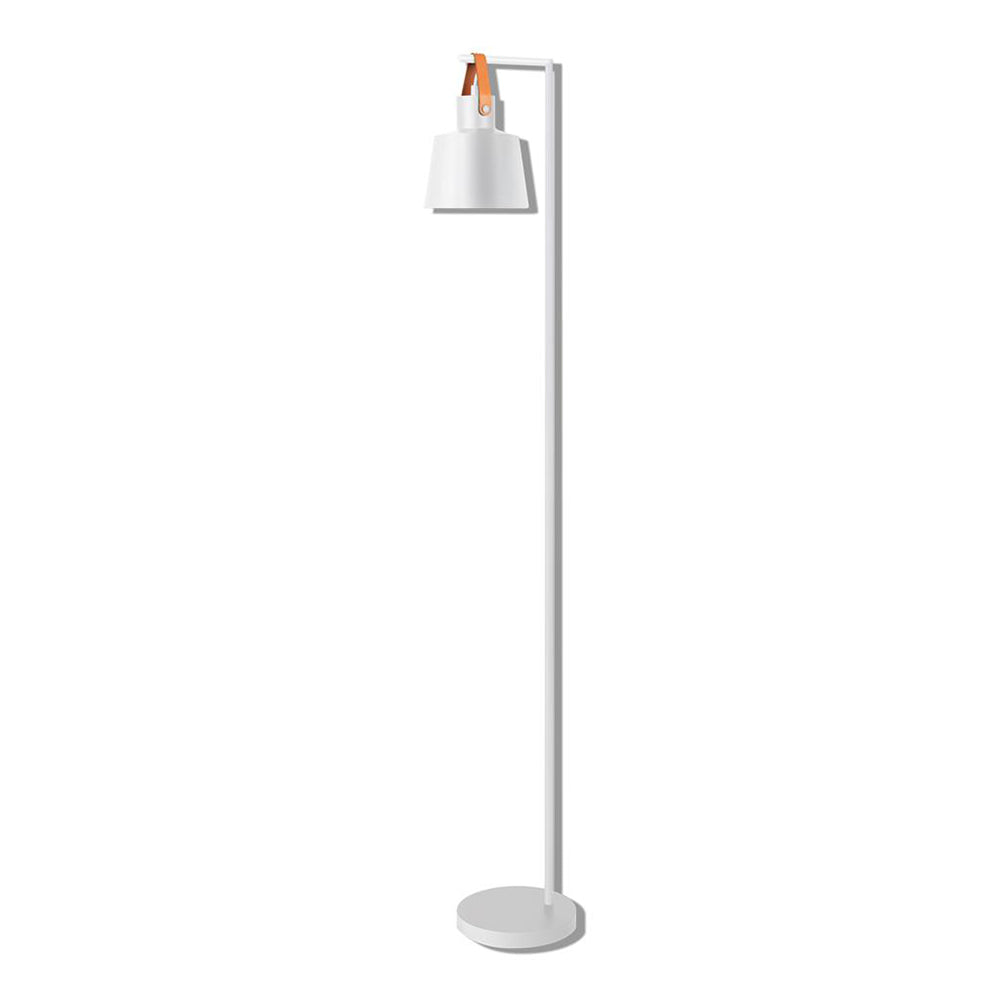 Strap Floor Lamp Matt White