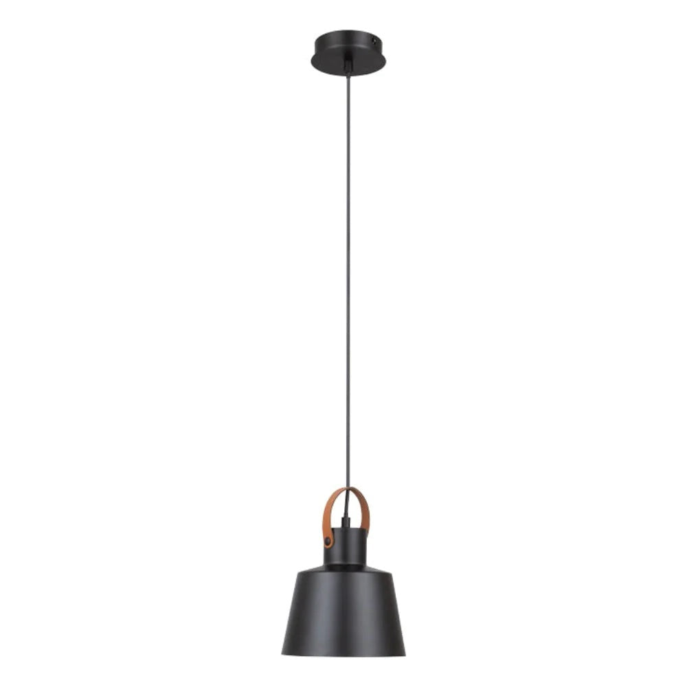 Strap Pendant Light Matt Black