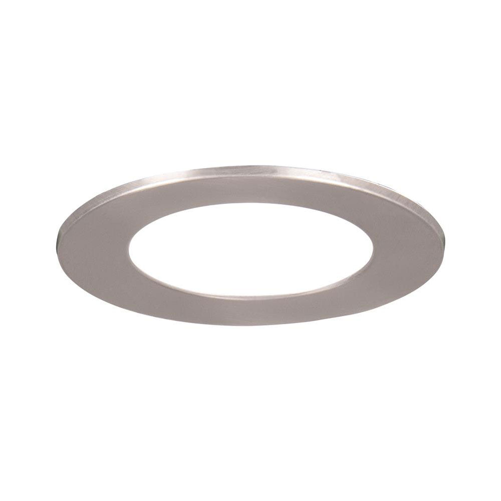 Face Plate To Suit Tick-8 Downlight Satin Chrome