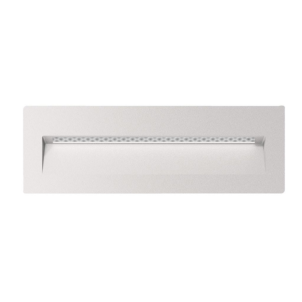 Zac-8 8W LED 12V DC Rectangular Recessed Brick Light White / Warm White