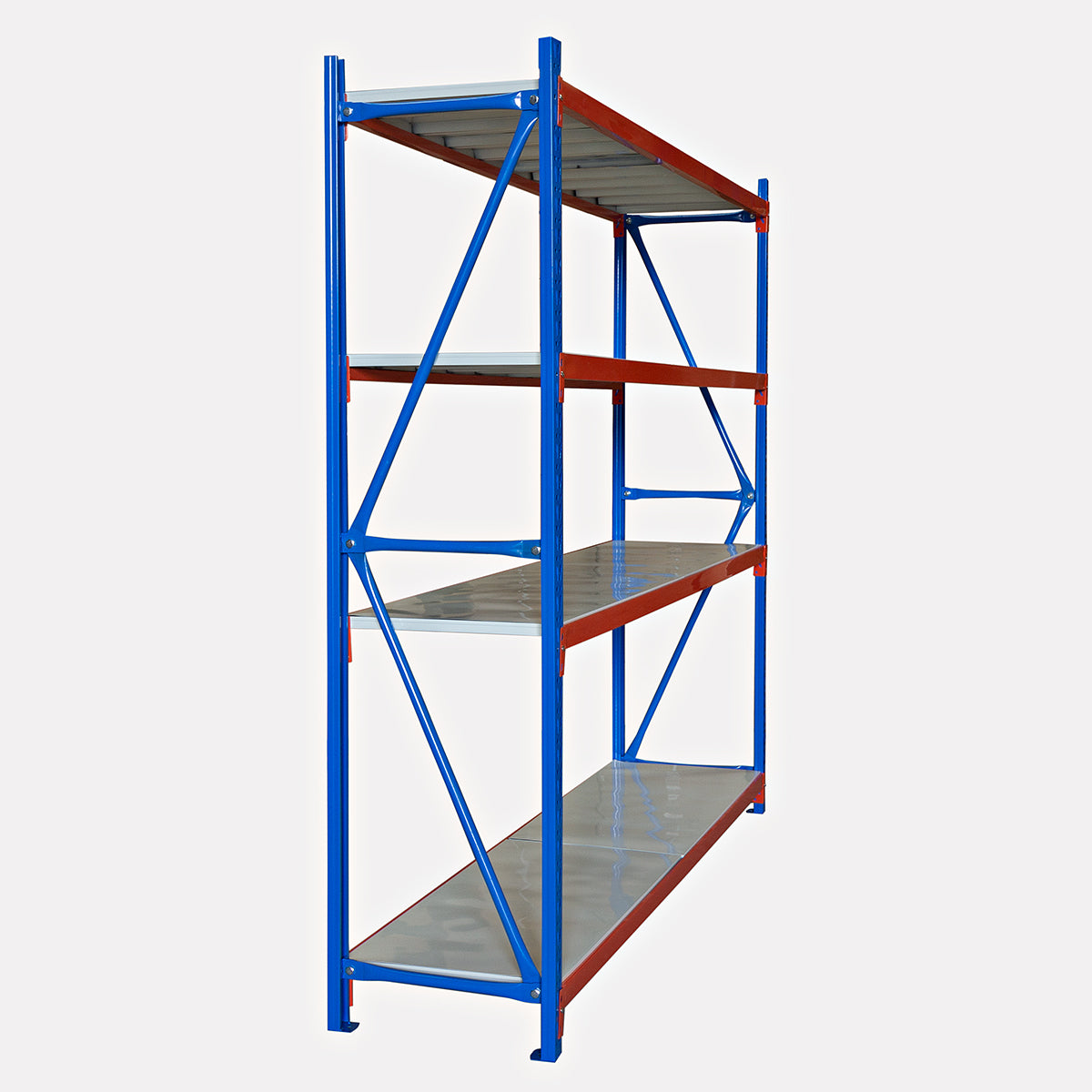 Metal Shelving 2000H x 1200W x 500D Bolted Set