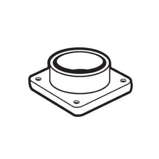 带垫片的法兰插口联轴节