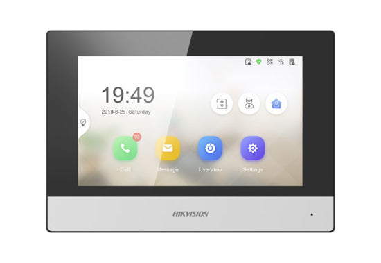 HIKVISION DS-KH6320-WTE2 2 Wire Room Station Black