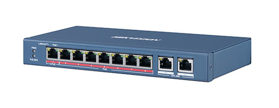 HIKVISION DS-3E0310HP-E Fast Unmanaged PoE Switch 8-Port